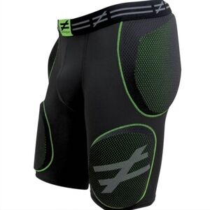 Unequal Technologies VIPER 5 Pad football Girdle youth medium black neon green